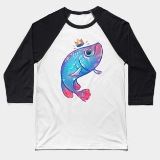 Rainbow Arowana Fish Baseball T-Shirt